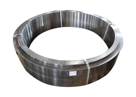 Vòng giữ thép Aisi4140 1045 Vòng cán liền mạch Rèn 316 Vòng thép không gỉ