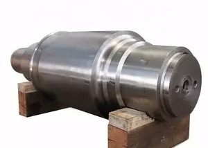 Khuôn rèn 42crmo4 4140 Trục đầu phẳng bằng thép Khác nhau 1045 Trục thép cacbon