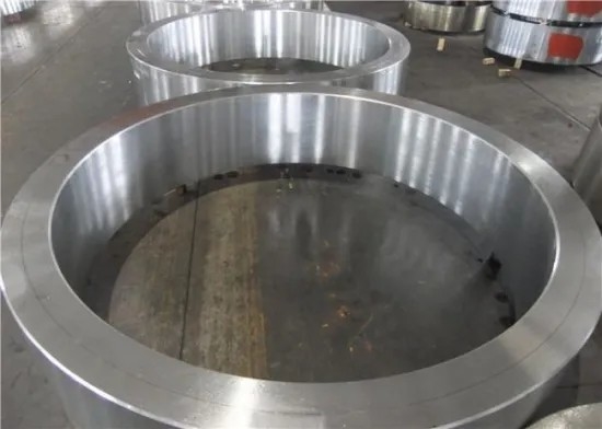 Vòng giữ thép Aisi4140 1045 Vòng cán liền mạch Rèn 316 Vòng thép không gỉ
