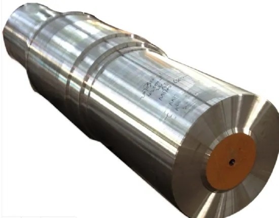 Khuôn rèn 42crmo4 4140 Trục đầu phẳng bằng thép Khác nhau 1045 Trục thép cacbon